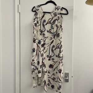 Silk printed Dress fully lined